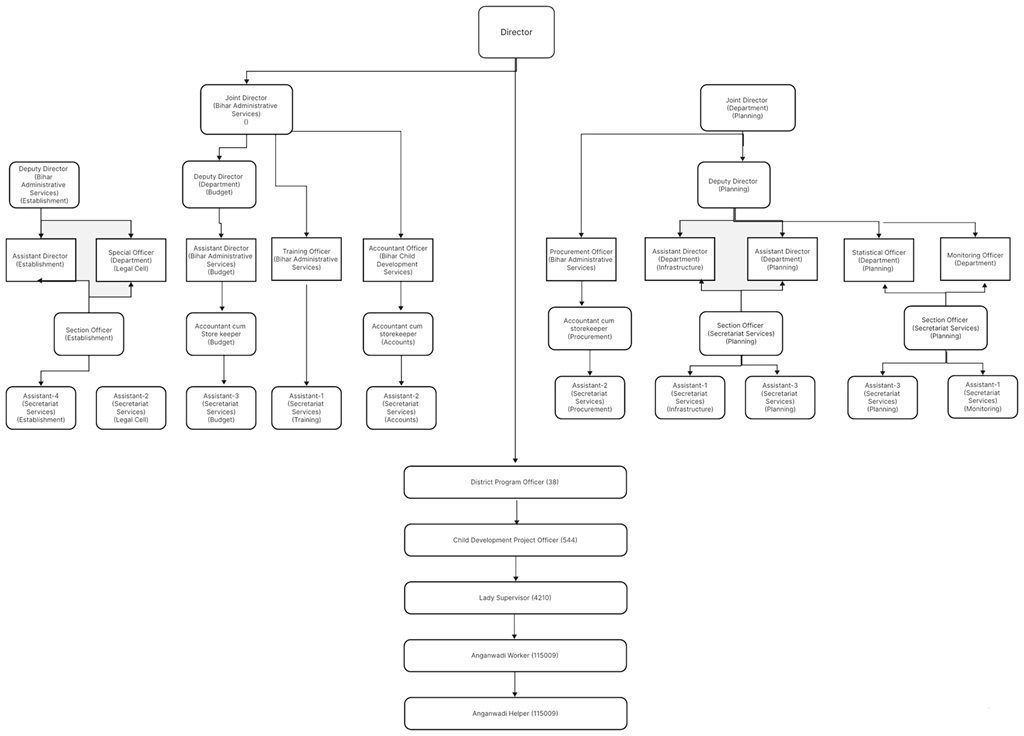 ICDS Organizational Structure